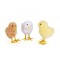 Decor de Paste - pui - 3 tipuri - 11 x 7 x 6 cm Best CarHome