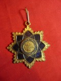 Medalie veche- Festivalul Berii - Hannen - Munchen ,metal si email , L=4,5cm