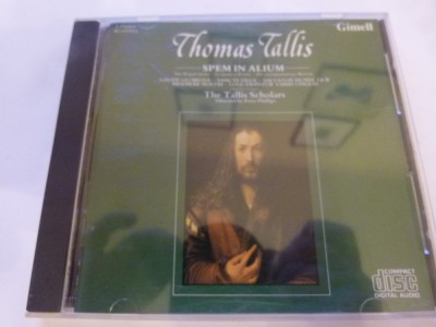 Spem in Alium - Thomas Tallis, cd foto