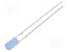 Dioda LED, 3mm, albastru, 220...330mcd, 20mA, 2,8...3,6V, OPTOSUPPLY - OSB5SA3HE4B