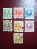 DANEMARCA 1907 SERIE FREDERIK VIII, Stampilat