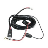 Cablaj pentru proiectoare 12V cu buton, releu si siguranta