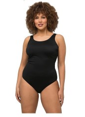 Costum de baie intreg pentru femei Ulla Popken 818434, negru, 42 44 - OUTLET