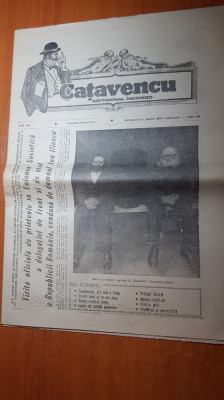 ziarul catavencu anul 1,nr.12/1990 foto