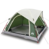 Cumpara ieftin Cabina cort de camping, 4 persoane, verde, impermeabil