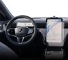 Folie Protectie Navigatie Volvo EX90 2022+, Duragon, protectie Display Navigatie, silicon Transparent, Anti-zgarieturi, kit instalare