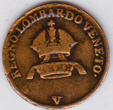 Italia,Lombardia,Venetia,Austria 1 centesimo1822 V