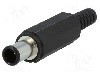 Conector alimentare DC, 18V DC, 2 pini, seria {{Seria producatorului}}, 6,5/4,3/1,4mm. LUMBERG - 1636 05