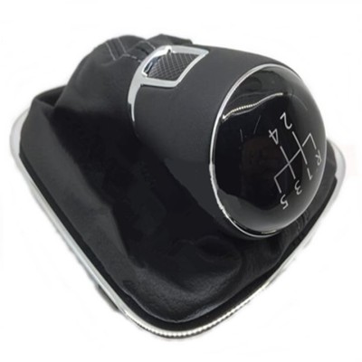Maner/Nuca schimbator 6 viteze negru + manson schimbator, compatibi VW POLO 2011-2017 Motor Starter foto