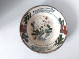 Farfurie Ad&acirc;ncă decorativa / Bol Vintage URCC Turda &ndash; Ceramică Rom&acirc;nească de Colecție, Marcaj Original, 20 cm
