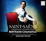 Saint-Saens: Piano Concertos No. 2 &amp; 5, pieces for solo piano | Bertrand Chamayou, Emmanuel Krivine, Orchestre Nationale de France