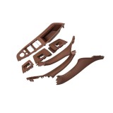 Cumpara ieftin Set manere MOTOR10 interior fata/spate BMW seria 5 F10/F11 2009-2017 51417261933, Maro