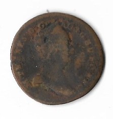 Moneda 1 pfennig 1759 - Austria foto