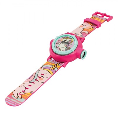 Ceas Proiector Digital, AS, Model Unicorn, Multicolor, Afișare Dată și Oră, V&amp;acirc;rstă Recomandată 3+ Ani foto