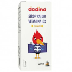 Sirop Calciu Vitamina D3 cu Miere Dodino 150 mililitri Alevia