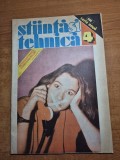 stiinta si tehnica aprilie 1990