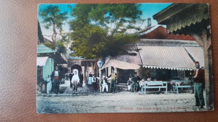 Carte postala, Orsova Ada-Kaleh, inceput de secol XX