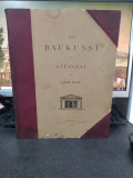 Adolf Mauke, Die Baukunst als Steinbau; Bauwerke des XIX Jahrunderts, 1897-9 224