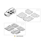 SET COVORASE CAUCIUC DUSTER I, 8201581618