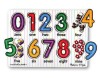 Puzzle lemn Cifrele Melissa and Doug, Melissa &amp; Doug