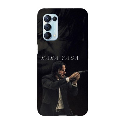 Husa compatibila cu Oppo Find X5, Viceversa, model Baba Yaga John Wick, Silicon, TPU foto