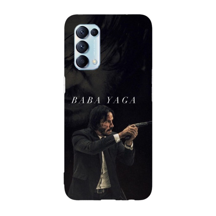 Husa compatibila cu Oppo Find X5, Viceversa, model Baba Yaga John Wick, Silicon, TPU