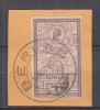 ROMANIA 1903 LP 56 h REGELE CAROL EFIGII VALOAREA 5 L STAMPILA BERLAD 19 NOV 904, Stampilat