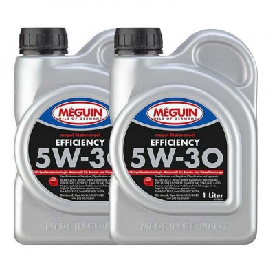 Pachet 2 litri Ulei Meguin Efficiency 5W30 foto
