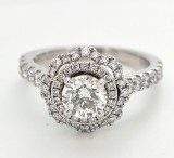Inel 14k Vera Wang diamante naturale 1,45ct