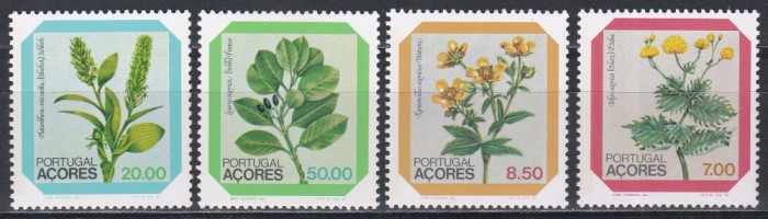 Portugalia, Azore 1981 - Flori, MNH