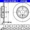 ATE 24.0112-0166.1 Disc frana