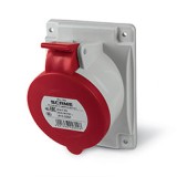 Priză industrială fixă 3P+N+E 32A 400V IP44 &ndash; SCAME | 413.3267