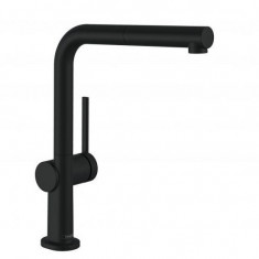 Baterie de bucatarie monocomanda 270, cu dus extractibil 1 jet, negru mat (matt black), Hansgrohe Talis M54