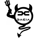 Cumpara ieftin Sticker Devil DACIA