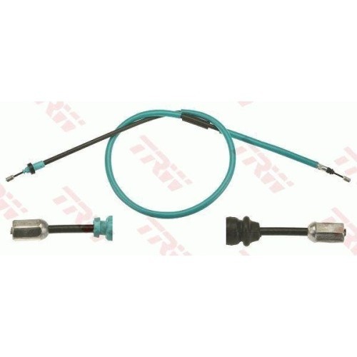 Cablu frana mana Renault Clio 3 (Br0/1 Cr0/1) 01.05-12.14 , Modus / Grand Modus (F/Jp0) 09.04-, Fata, Spate, Dreapta, TRW
