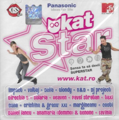 CD Kat Star (Șansa Ta Să Devii Superstar), original: Voltaj, Blondy, N&amp;amp;D,Stratan, originalKat foto
