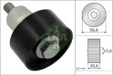Rola ghidare curea distributie Audi A1, A1 City Carver; Seat Alhambra, Arona; Skoda Citigo, Fabia III; VW Beetle, Caddy Alltrack Motor 1.0, diam. 50