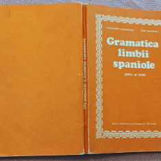 Gramatica limbii spaniole (pentru uz scolar) 1980 - C. Duhaneanu, D. Munteanu