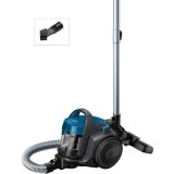 Aspirator fara sac Bosch BGS05A220, 700 W, 1.5 L, 24.9 kWh/an, Tub telescopic, Filtru PureAir, Nivel zgomot 78 dB, Filtru lavabil, Raza de operare 9 m
