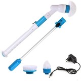 Cumpara ieftin Mop Electric Rotativ 360 Hurricane Spin Scrubber, Maner Extensibil, 3 Perii, Curatare Rosturi Colturi Pardoseli, Rohs