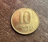 C50 - Moneda foarte veche - Argentina - 10 centavos - 2008