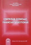 CONTROLUL ECONOMIC, FINANCIAR SI GESTIONAR-ION FLOREA, IONELA-CORINA MACOVEI, RADU FLOREA