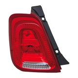 Stop spate lampa Fiat 500 (312), 07.2015- Hatchback, partea dreapta, cu becuri tip P21/5W+P21W, AL (Automotive Lighting), AL Automotive Lighting
