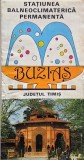 Statiunea balneoclimaterica Buzias. Pliant turistic