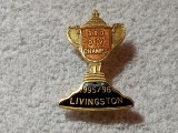 Insigna metalica fotbal - LIVINGSTON FC (Anglia)