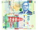 Bahamas 10 Dolari, 2016, P-81, UNC, Bancnota