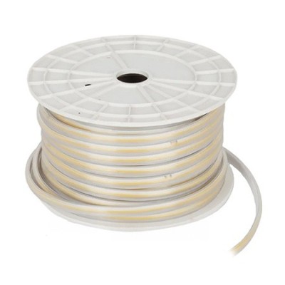 BANDA LED COB FLEXIBILA 10MM 3000K IP65 ROLA 100M foto