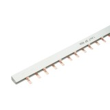 Pieptene, busbar monofazic 1m, 2P, 63A, 56 module pentru alimentare sigurante automate Longroad