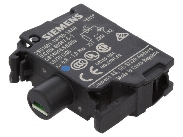 Element de Iluminare LED Frontală 22mm 3SU1.5