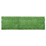 Cumpara ieftin Paravan de balcon, frunze verzi, 600x150 cm